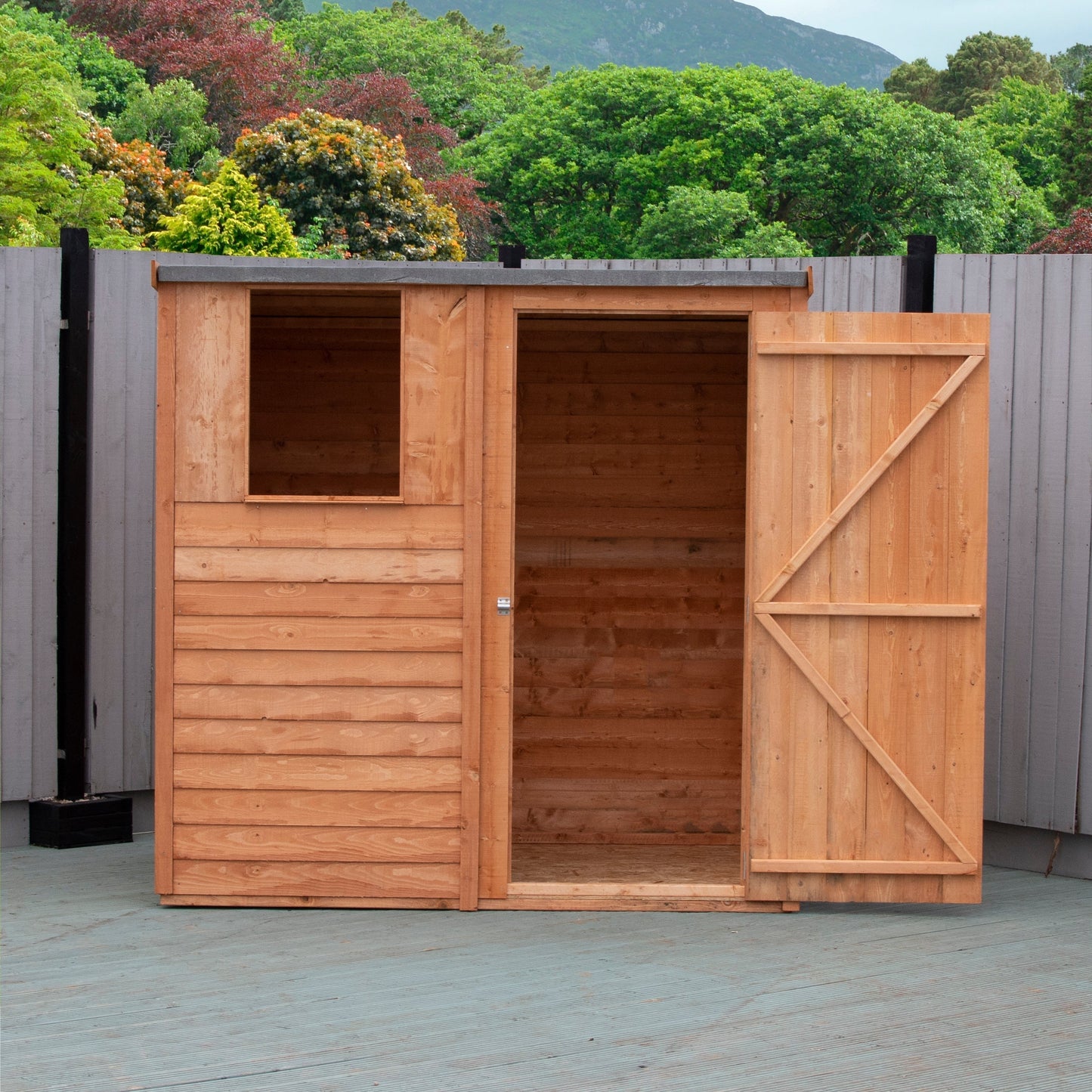 Shire Overlap 6ft x 4ft Pent Shed