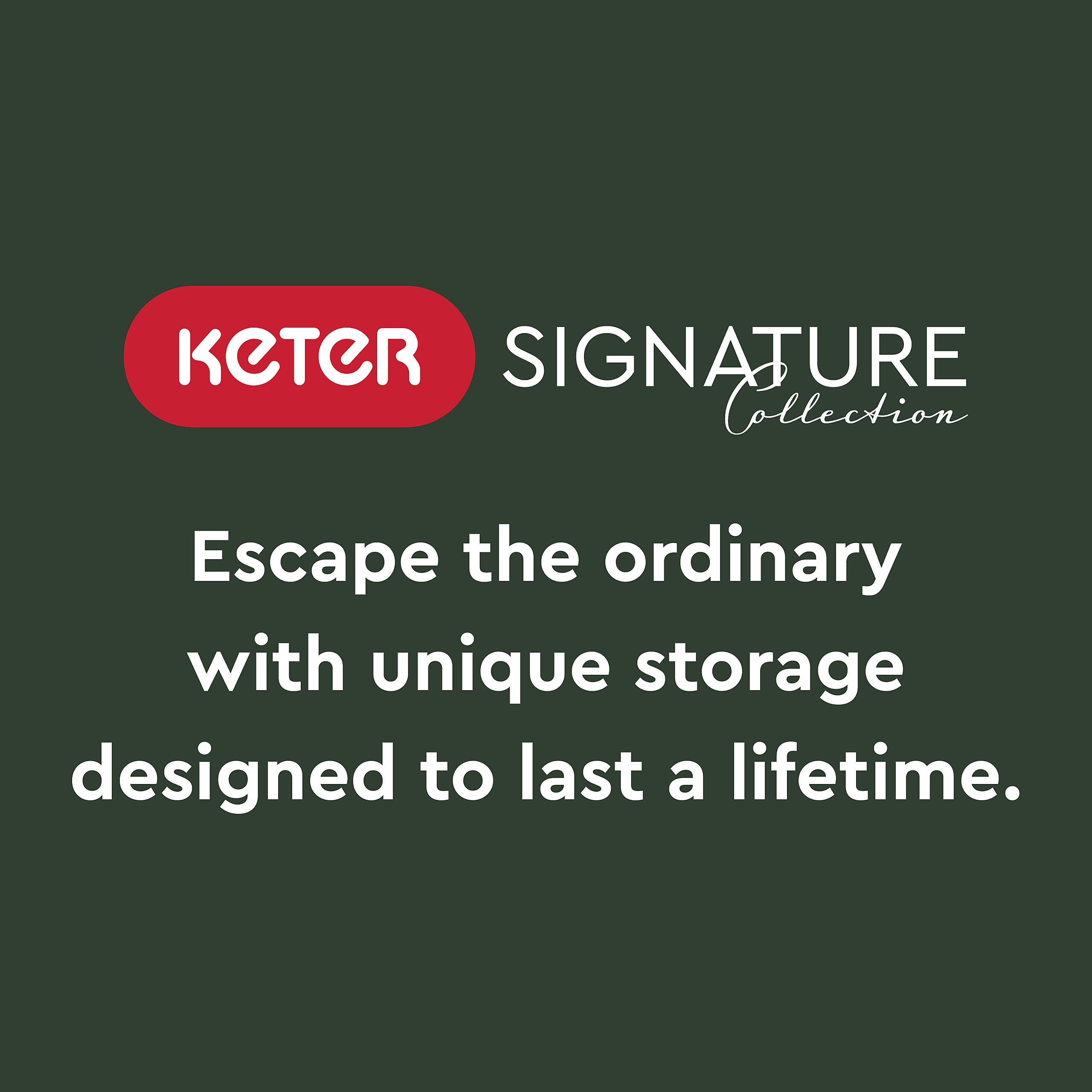 Keter Signature Decocoat Walnut 2020L Pent Garden storage 6×3 ft 1325mm 1905mm - Image 6